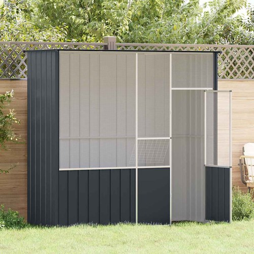 Cage oiseaux anthracite - cage,