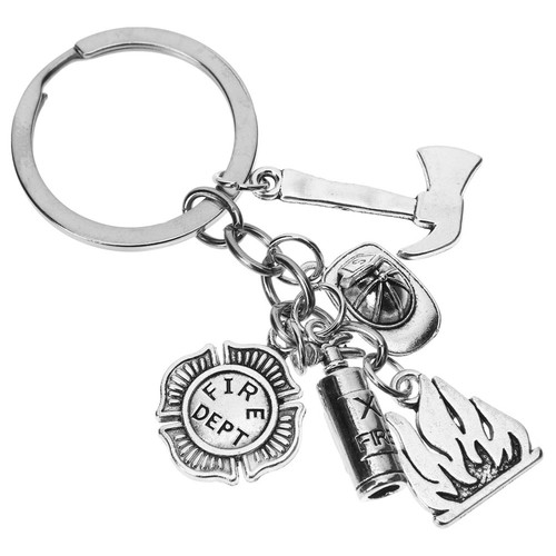 Porte cle pompier - porte,