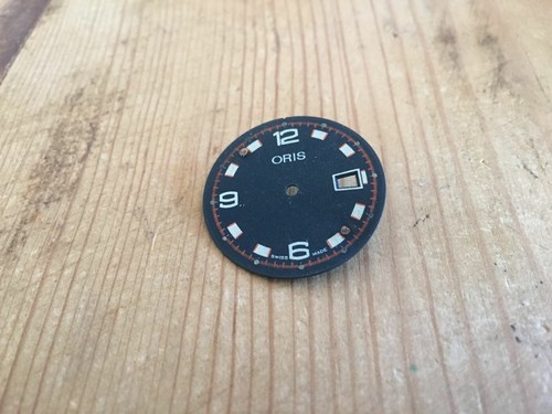 Vintage cadran oris bleu - -,