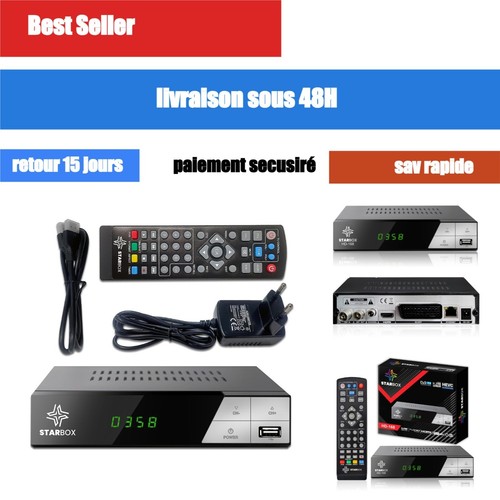 Décodeur tnt star box - décodeur, hd