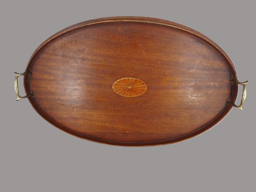 Plateau art nouveau 39x61cm - 39x61cm, en
