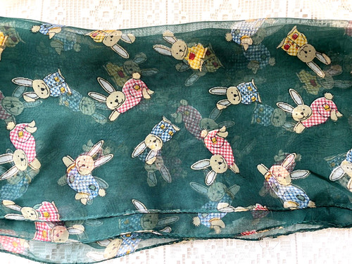 Foulard vert sapin - foulard,