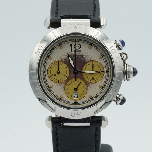 Cartier pasha chrono quartz - pasha, 38