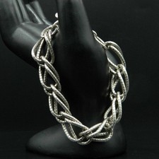 Ar48 bracelet vintage argent - -,