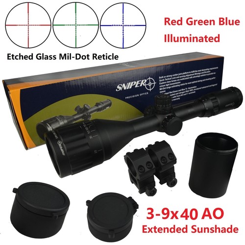 New 9x40 adjustable - new, 3-9x40