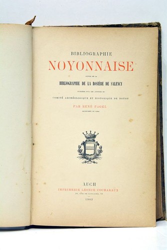 Pagel bibliogrpahie noyonnaise - pagel,