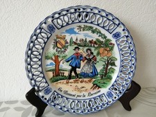 Ancienne Assiette Décorative