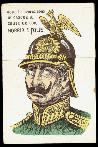 Carte postale anti - postale, anti-allemande