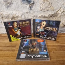 LOT TOMB RAIDER PS1 PLAYSTATION 2 3 5 EIDOS PAL FR TBE 
