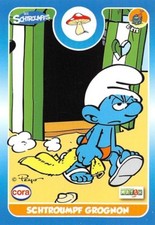 Carte à jouer Cora Les Schtroumpfs 2013 N° 8