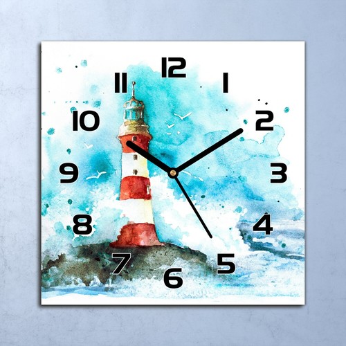 Horloge murale design verre - design,