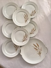 Service a dessert porcelaine