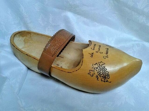 Ancien sabot bois cm - sabot,