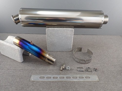 Cb1300sf titanium slip on - titanium, slip-on