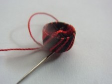 ROSETTE MEDAILLE  RESISTANCE 8 mm  A COUDRE