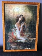 Cadre avec tableau puzzle sirène Meiklejohn Graphics 