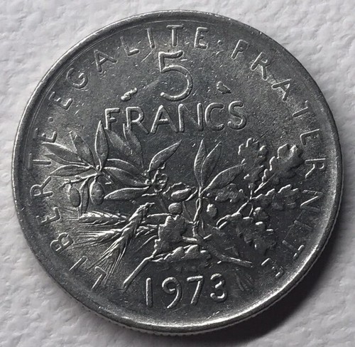 Francs 1973 semeuse - 5,