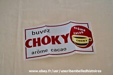 Grand autocollant chocolat