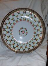 Assiette En Porcelaine De Saxe