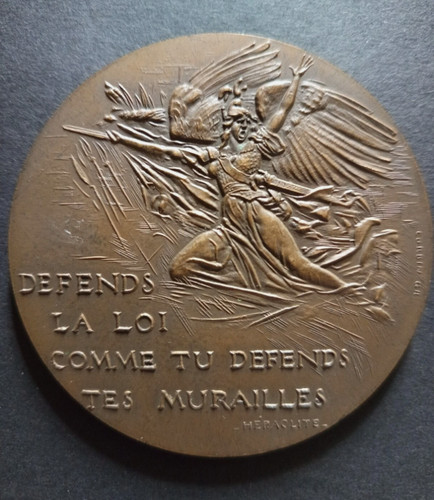 Médaille bronze du - ,