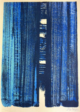 Pierre Soulages COA Original