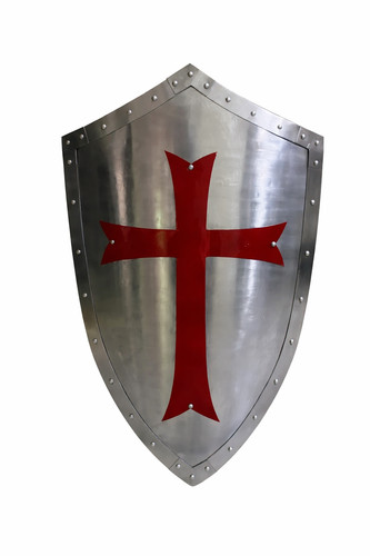 Bouclier médiéval croisé