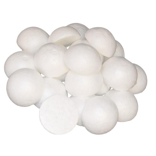 Boules demi rondes mousse - demi-rondes, en