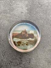 ancien presse papier verre