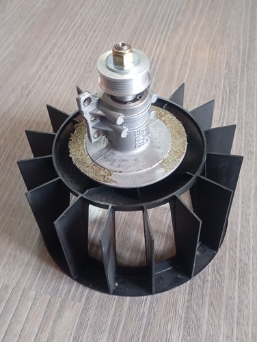 57x0382 turbine hélice poulie - turbine,