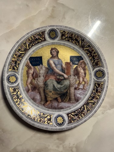 Assiette décorative vintage
