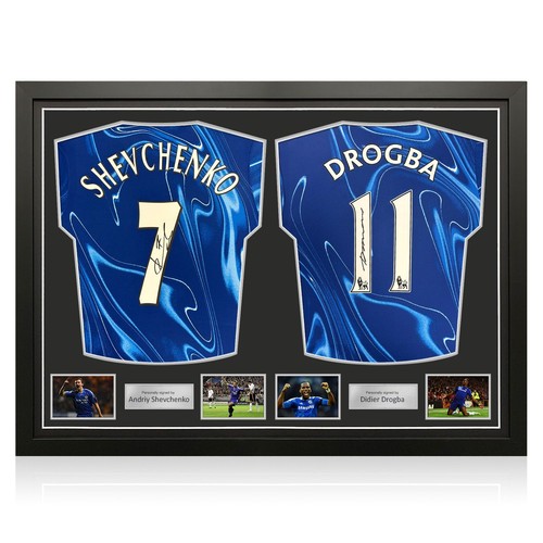 Maillots chelsea signés - de,