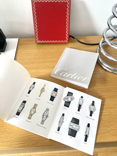 Cartier livret certificat - cartier,