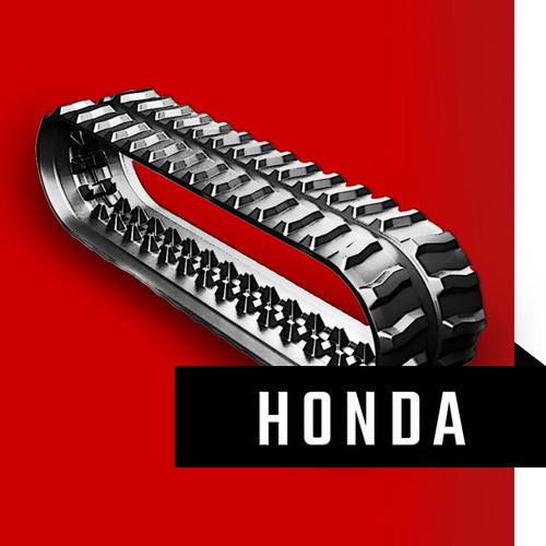 Chenilles caoutchouc honda - caoutchouc, et