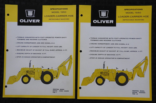 1965 oliver 1550 - 1965,