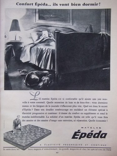 Publicité confort épéda - publicitÉ,