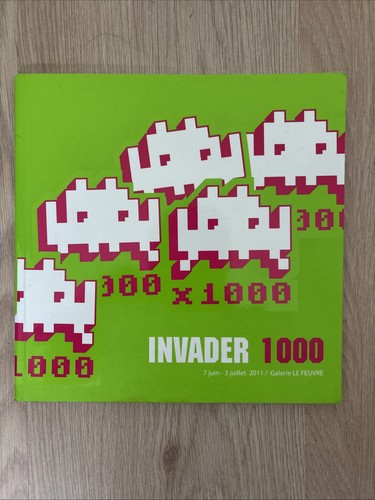 Invader 1000 exposition - 1000,