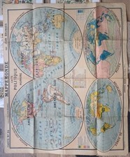 Carte scolaire Jean Brunhes