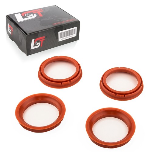 Centrage rouge pour jantes - 4x,