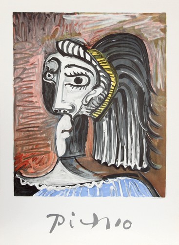Pablo picasso tete femme - pablo, de