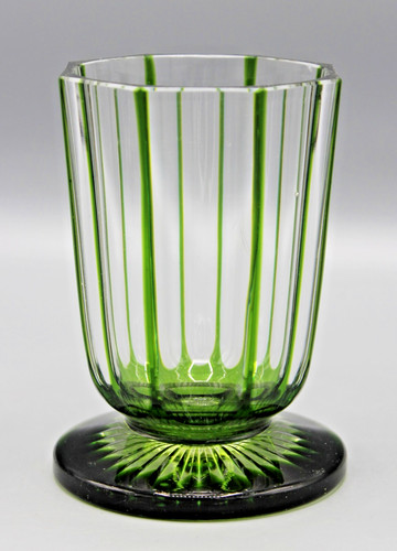 Ancien verre calice cristal - ancien, de
