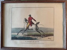 gravure ancienne encadrée