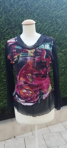 Shirt manches longues jean - manches,