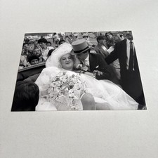 Photographie Coluche Mariage Thierry Le Luron 24x18cm 