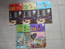 RARE THE ADVENTUES OF FAT FREDDY'S CAT.N°1.2.3.4.5-SHELTON-KNOCKABOUT COMICS-E.O