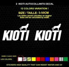 2 KIOTI  autocollant