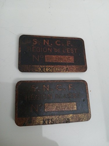 Plaques sncf region - sncf,