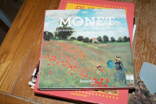 Livre art monet - d'art,,