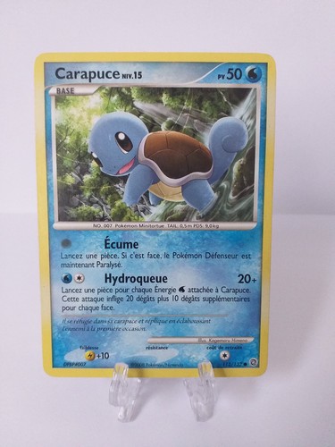 Carte pokémon carapuce - carte, :