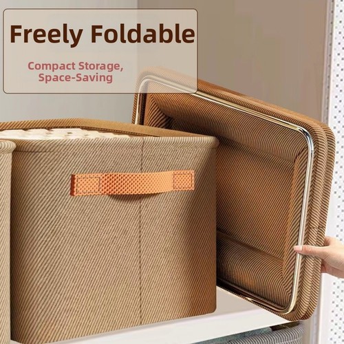 Boîte rangement pliable en - pliable,