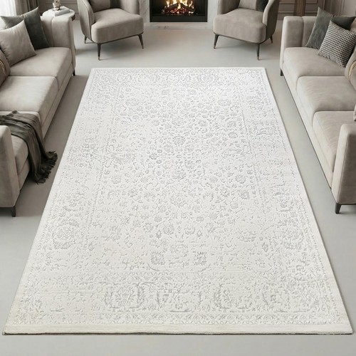 Tapis crème motif - , ornement